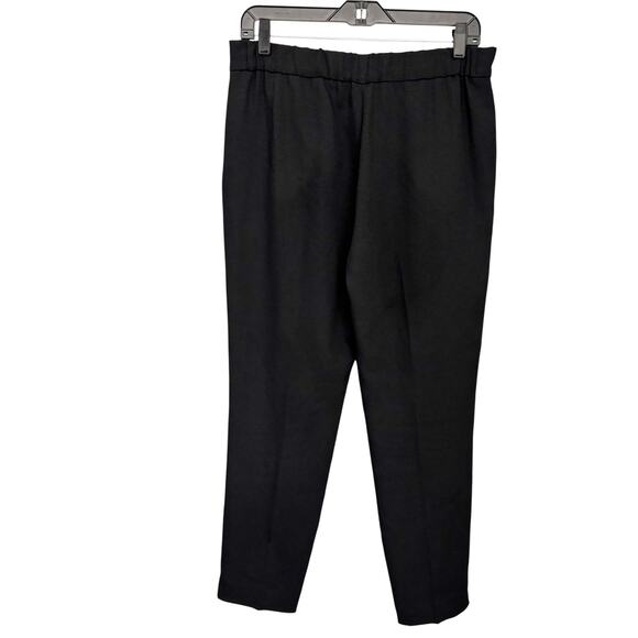 Babaton Aritzia Cohen Pant Black Sz 10 Pleated Cropped Work Minimalist Capsule - Picture 4 of 10